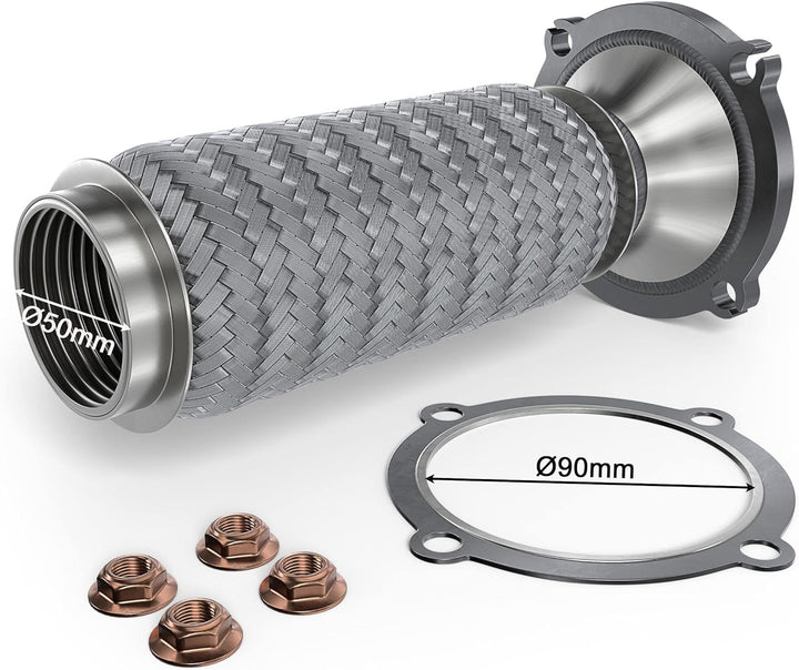 Reperaturset Flexrohr Universal Interlok kompatibel mit AUDI A3, AUDI TT, AUDI TT Roadster,VW Golf I
