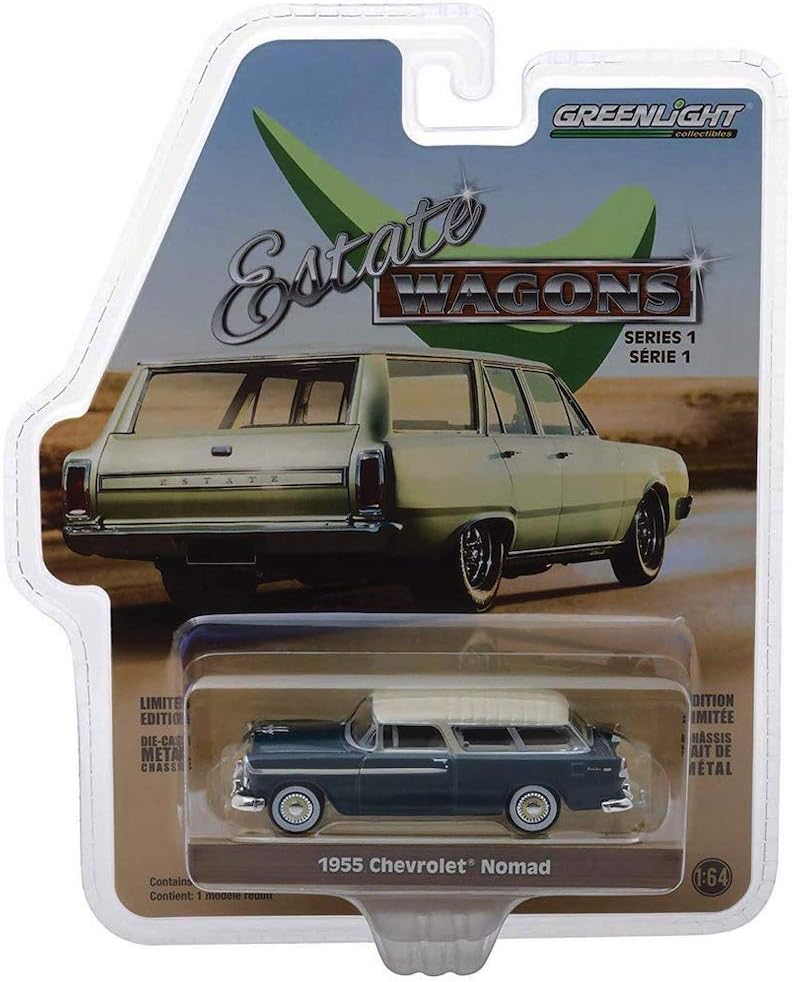 Greenlight 1955 Chevrolet Nomad Estate Wagons 1:64