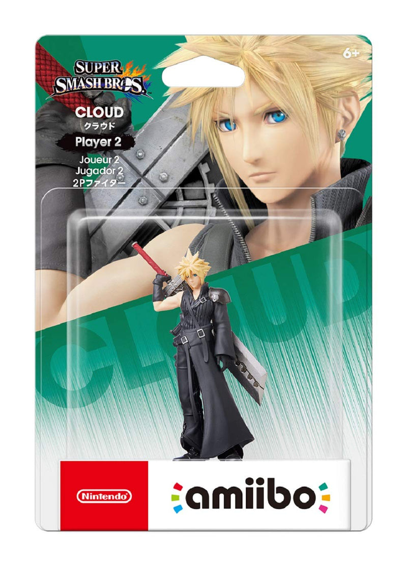 Nintendo Amiibo cloud 2P Fighter(Smash Brothers series) Japan Import