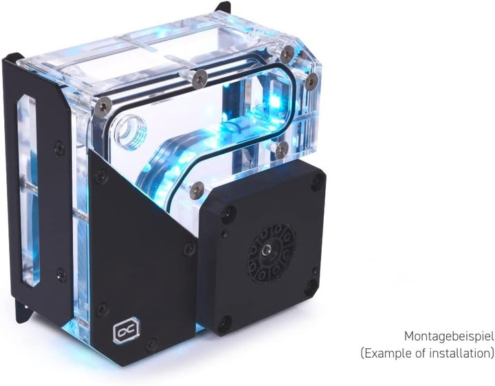 Alphacool Rise Flat Reservoir DDC Ausgleichsbehälter mit Pumpe