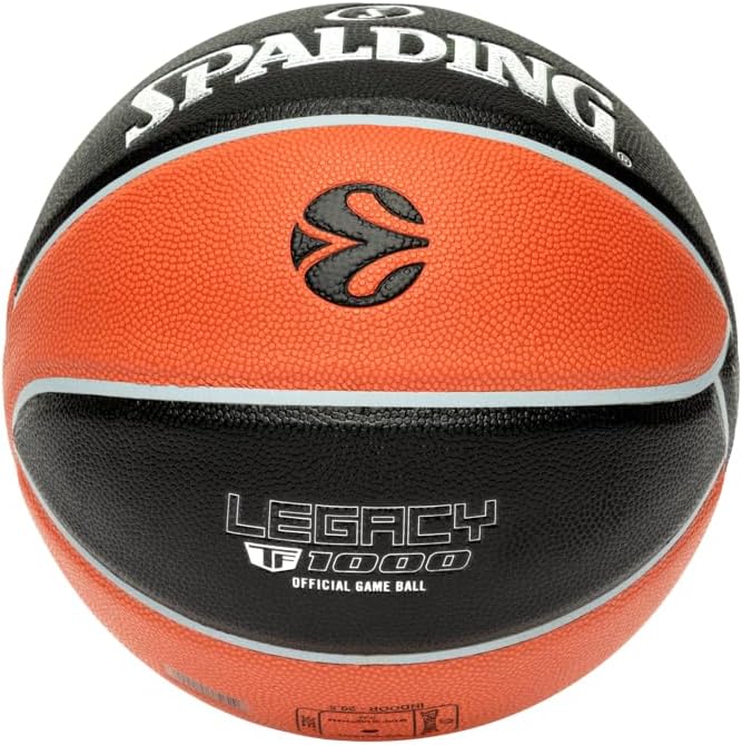 Spalding 77100Z Basketbälle Black/Orange 7