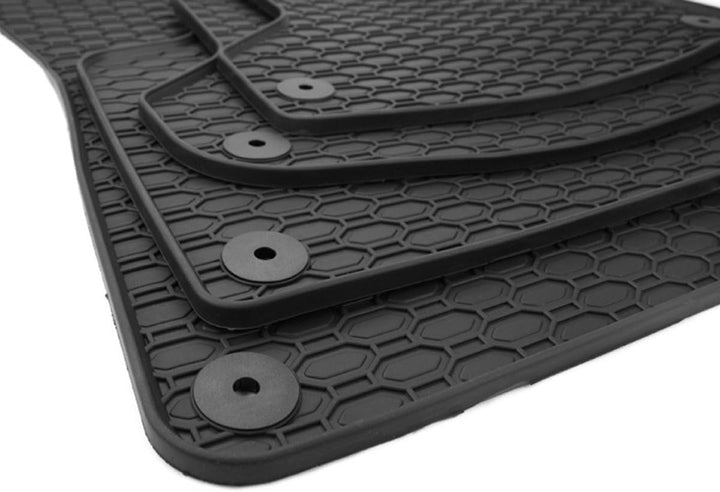 kfz-premiumteile24 Premium Gummimatten Kompatibel mit A3 S3 RS3 (8P) + A3 Sportback Baujahr 05/2003-