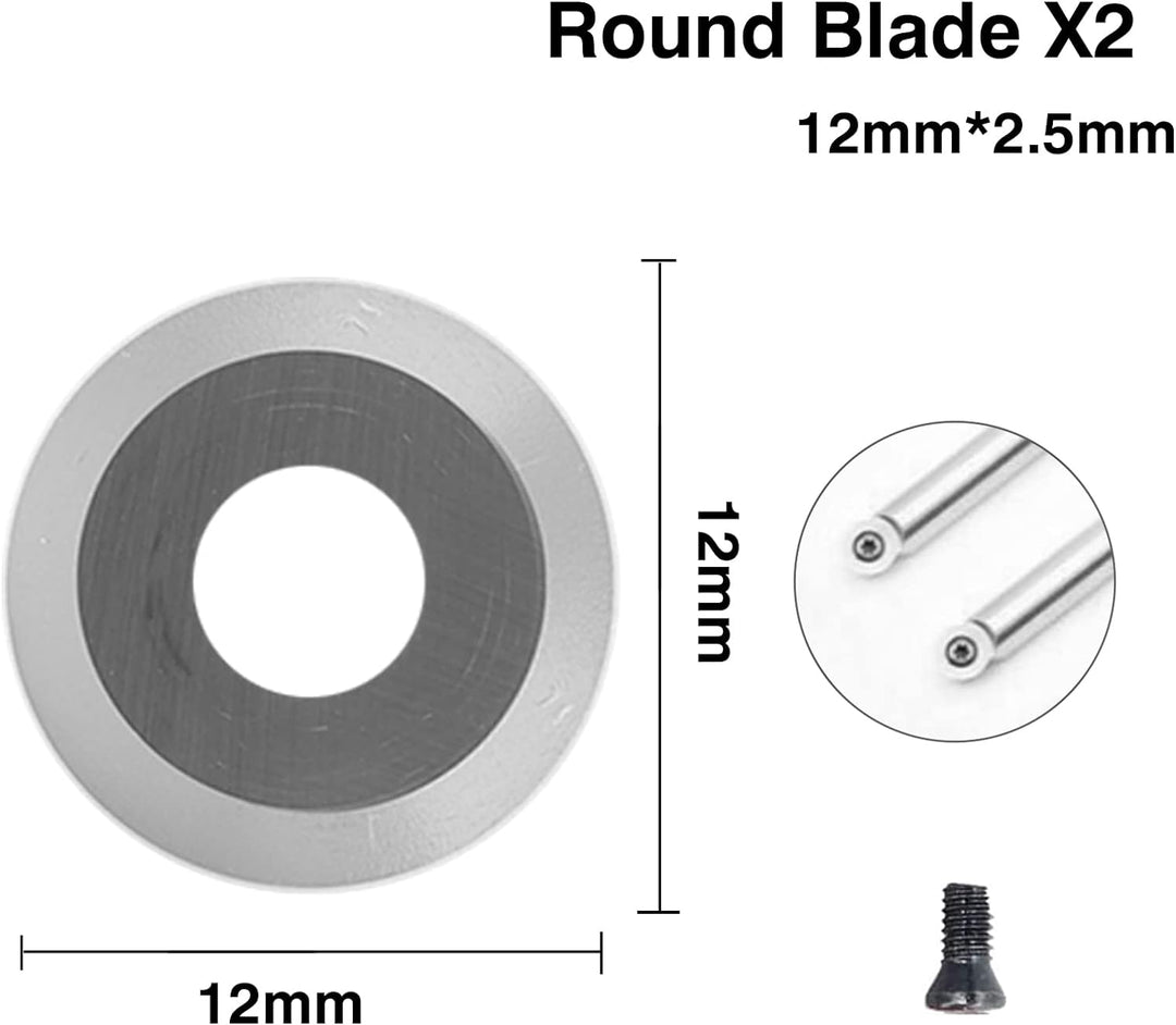 Hartmetall Wendeschneidplatten Set für Drehmeissel, Yasorn 8 Stück Hartmetall Einsatzschneider für H
