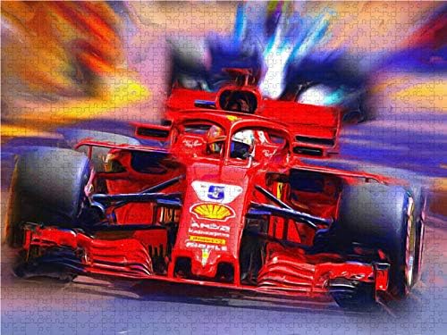 CALVENDO Puzzle Vettel ist nach dem Kerpener Michael Schumacher der erfolgreichste deutsche Formel-1