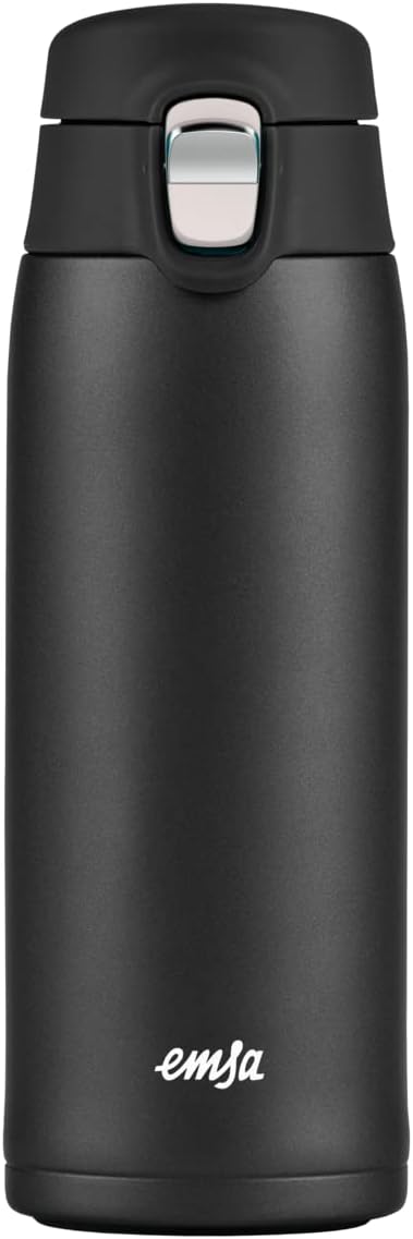 Emsa N21517 Travel Mug Light Isolierbecher | Fassungsvermögen: 0,4 L | extra-schlankes Format | Leic