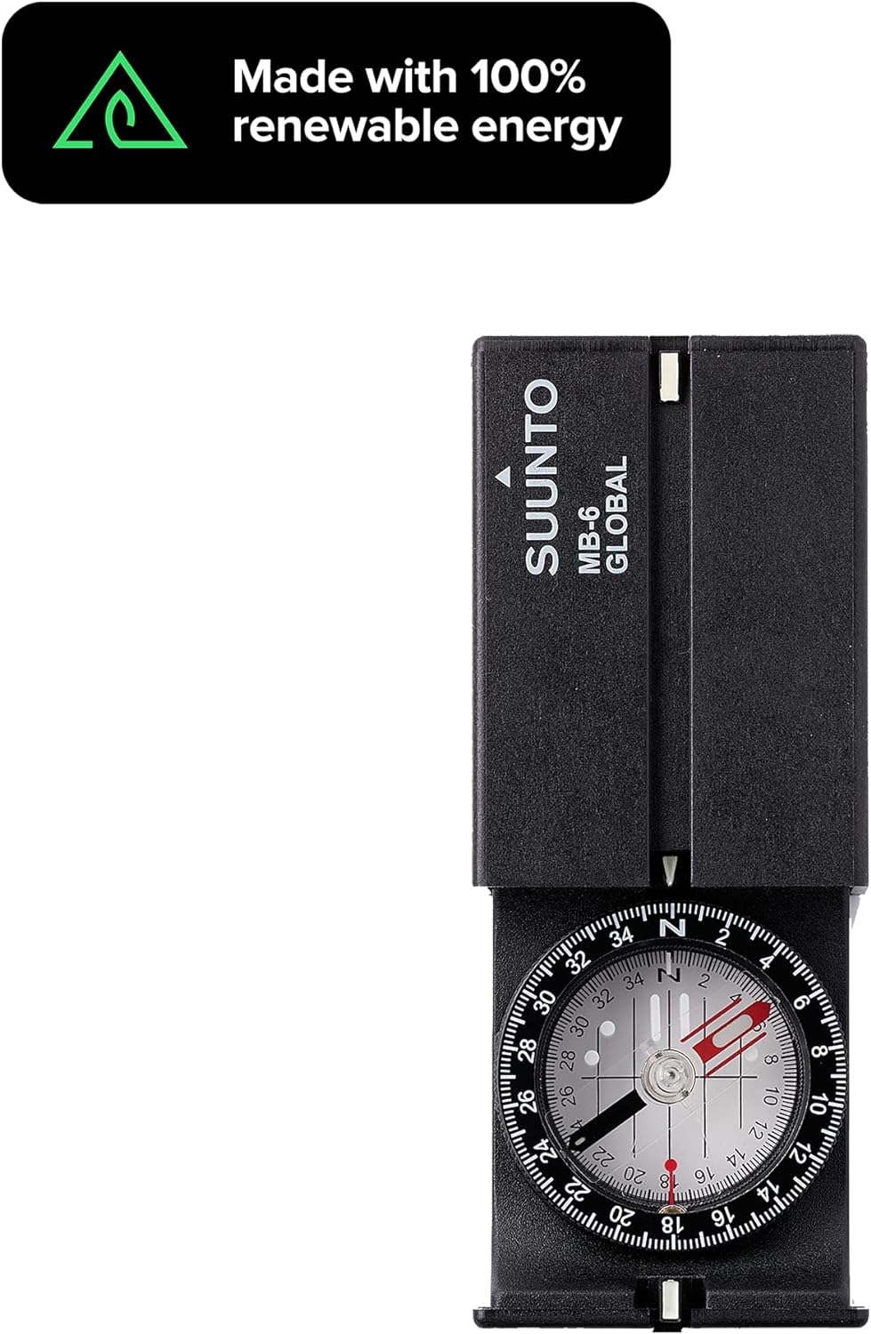 SUNNTO MB-6 Compass: A Rugged Sighting Compass in a Protective Matchbox case Globale Ausrichtung, Gl