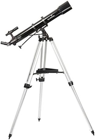 Skywatcher Evostar-90 (AZ-3) (90mm (3,5 Zoll), f/900) Refraktor Teleskop Silber