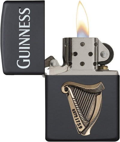 Zippo GUINNESS-29676-Choice Collection 2018-60004299-69,95 €, Silber, smal