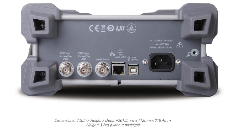 RIGOL DG1022Z Funktions-/Arbitrary Waveform Generator, 25MHz maximale Ausgangsfrequenz, 200Msa/s Abt