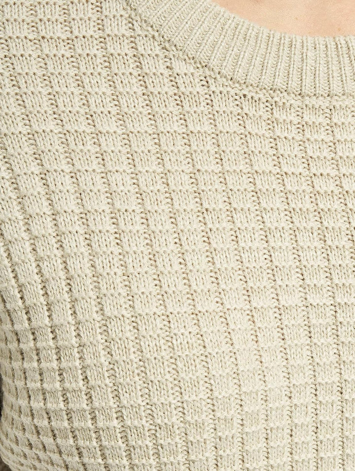 ONLY Damen Pullover onlKarly Life KNT beige M