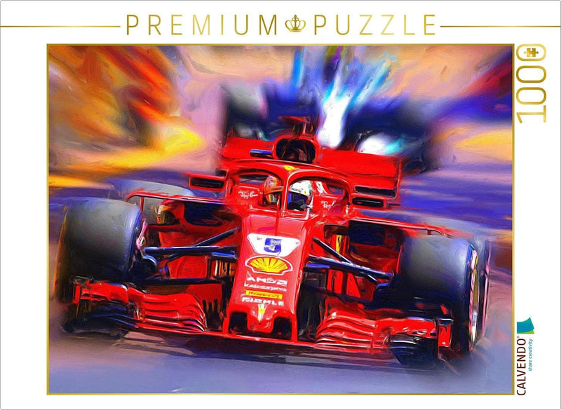 CALVENDO Puzzle Vettel ist nach dem Kerpener Michael Schumacher der erfolgreichste deutsche Formel-1