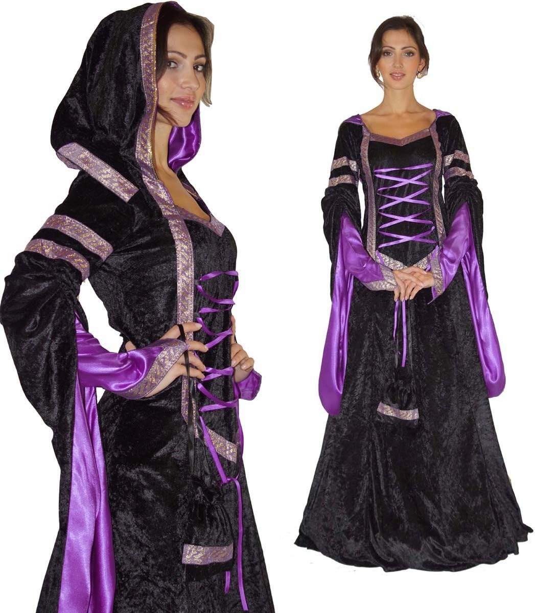 MAYLYNN 12202-M-L - Mittelalter Kostüm Melina Burgfräulein, 2-teilig, Grösse M/L, M-L
