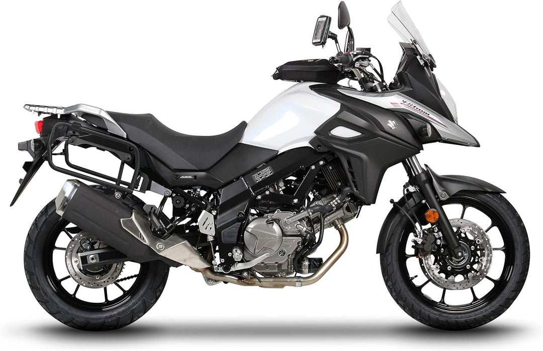 S0vs694p - seitliche taschen halterungen, dübel, befestigungen 4p system kompatibel mit suzuki vstro