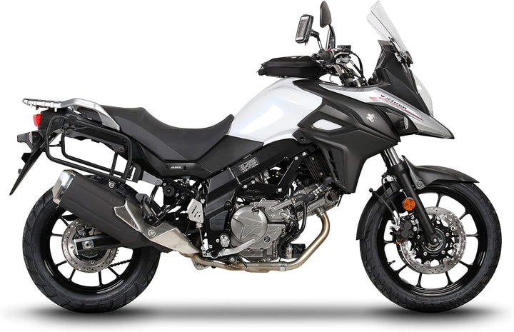 S0vs694p - seitliche taschen halterungen, dübel, befestigungen 4p system kompatibel mit suzuki vstro