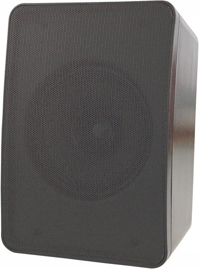 E-Lektron M-255 100V ELA / 8-Ohm Lautsprecher Box Weiss + Wandhalterung für Hintergrundmusik und Ans