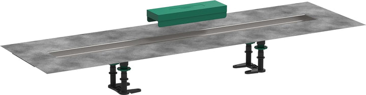 hansgrohe Installationsset 900mm RainDrain für hansgrohe Duschrinnen Fertigsets (RainDrain Rock und
