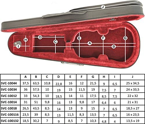 Steinbach 3/4 Geigenkoffer SVC-10034