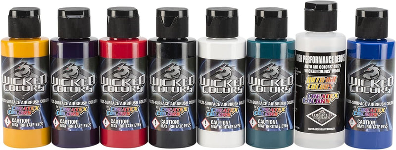 Wicked Color Set , 7x Wicked 60ml 1x Reducer 60ml