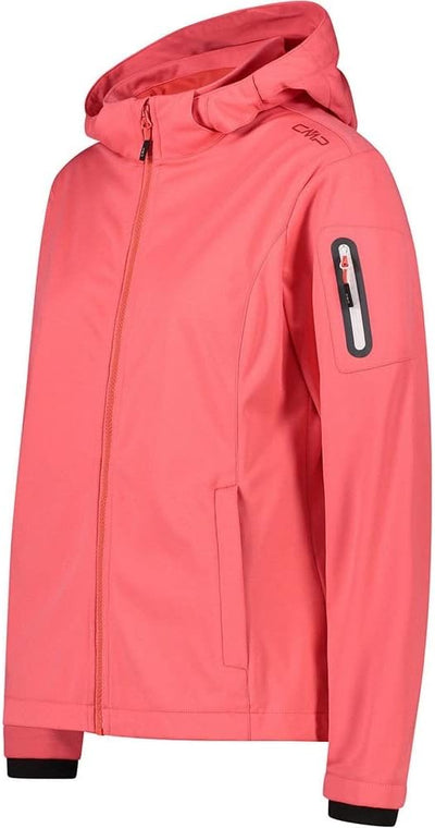 CMP Damen Windproof And Waterproof Lightweight Softshell Jacket Wp 8,000 WOMAN JACKET ZIP HOOD 44 Ko