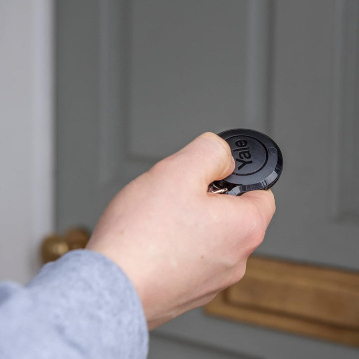 Yale Sync Alarm Schlüsselanhänger (AC-KF) - Sync Smart Home Alarm - 200m Reichweite - Funktioniert m