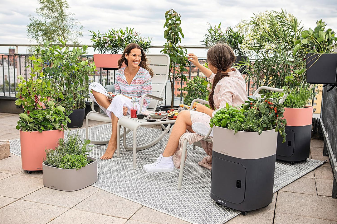 LECHUZA PILA Color Planter korallrot 15908 35x35x33 cm Korallrot, 35x35x33 cm Korallrot