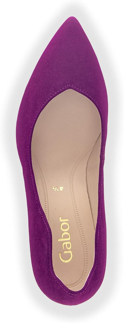 Gabor Damen Klassische Pumps, Frauen Absatzschuhe 38 EU Violett Orchid, 38 EU Violett Orchid