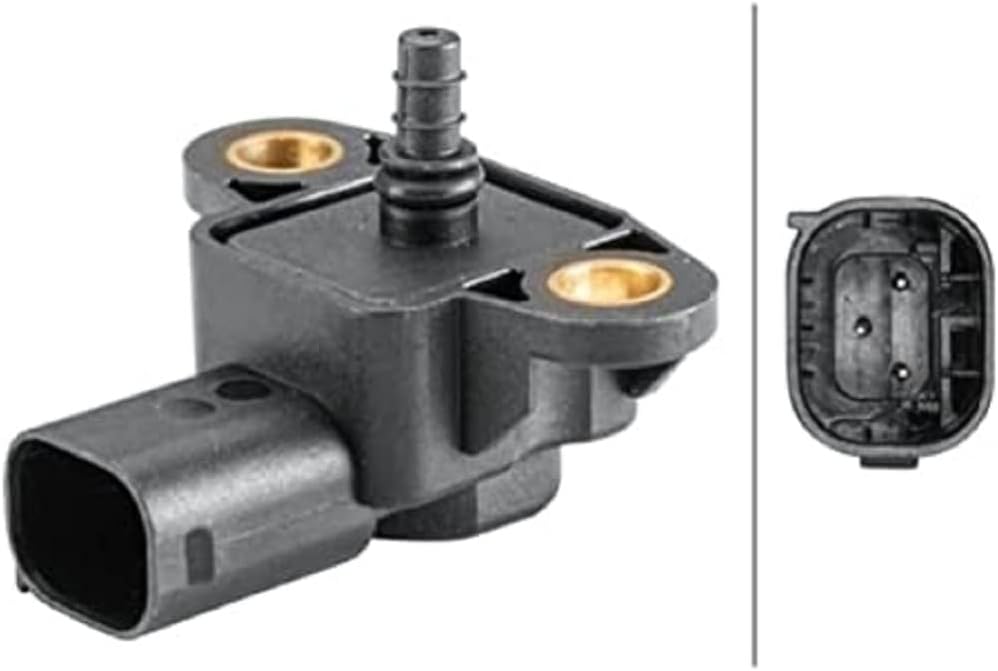 HELLA 6PP 358 152-271 Sensor, Ladedruck - 3-polig - geschraubt