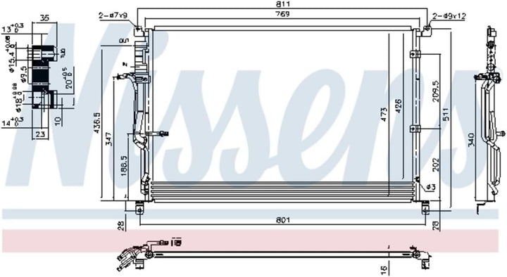 Kondensator, Klimaanlage