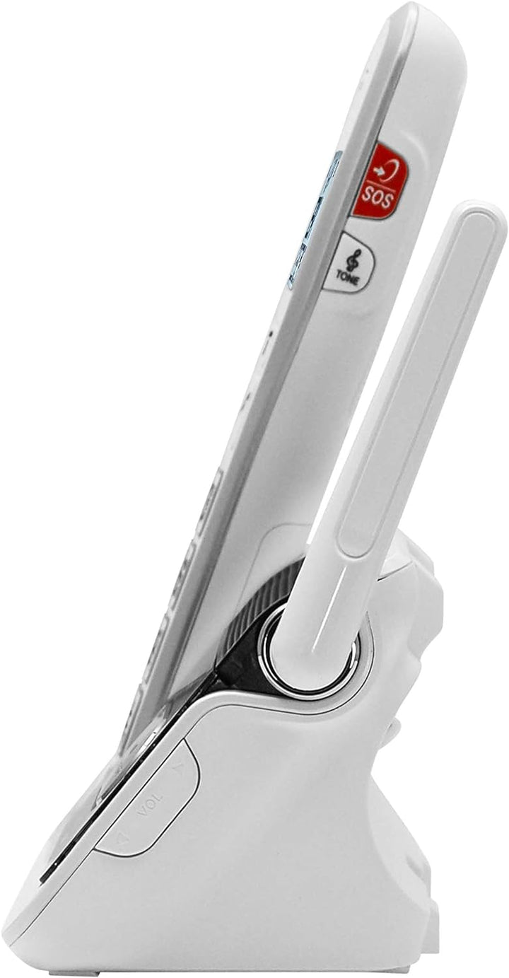 Geemarc Amplidect 595 U.L.E - Seniorentelefon mit verstärkter Empfangslautstärke, Anrufbeantworter,