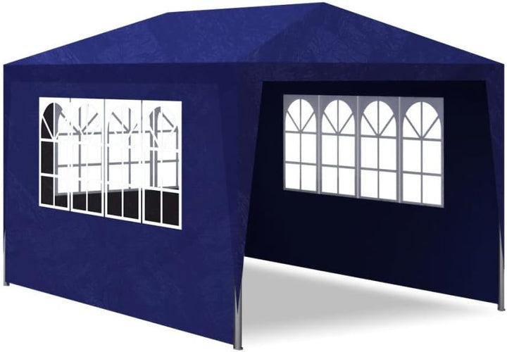 Tidyard Gartenpavillon Partyzelt mit 4 Wände, Wasser- und Wetterfest, für Garten/Party/Hochzeit/Pick