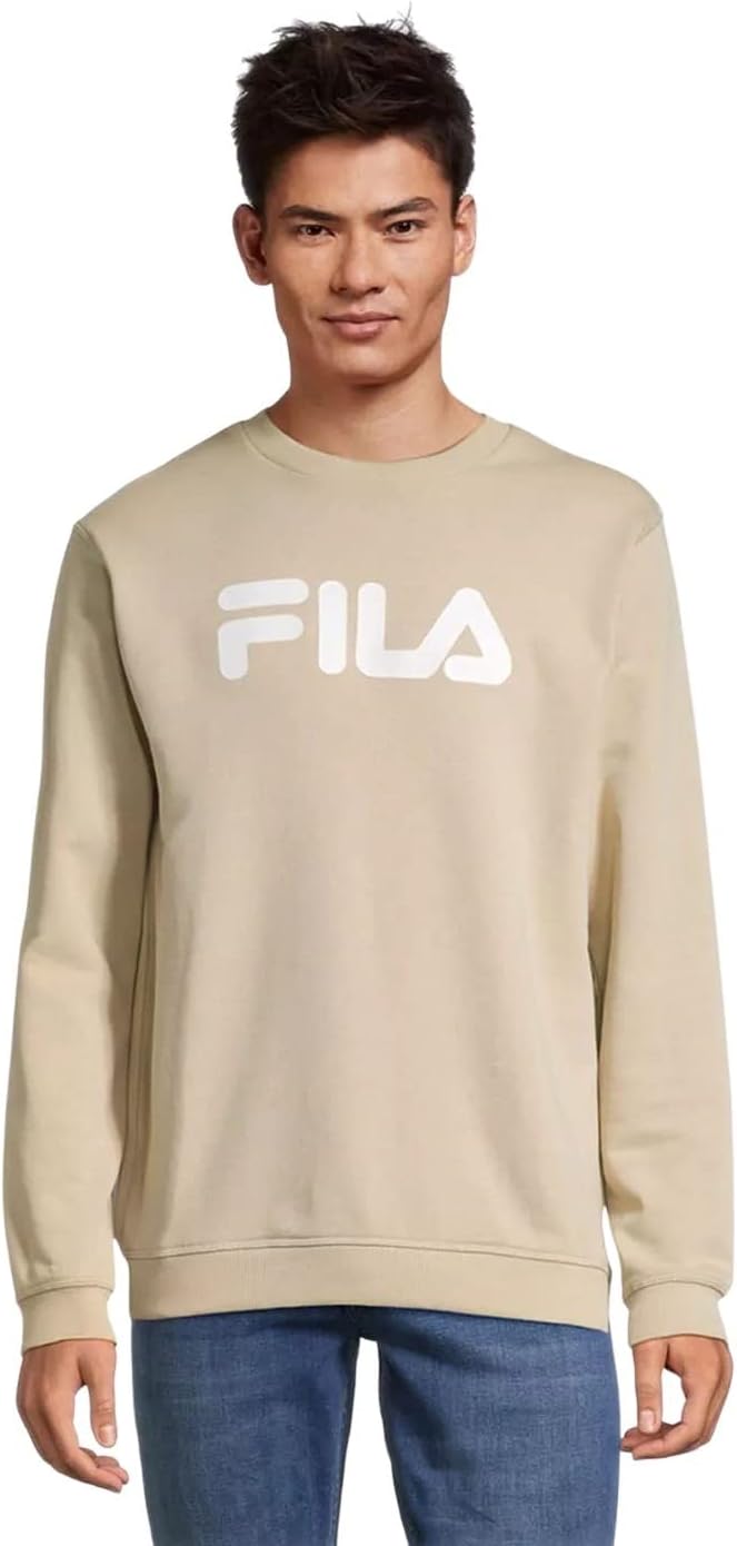 FILA Unisex Barbian Crew Sweatshirt XXL Fields Of Rye, XXL Fields Of Rye