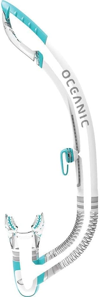 Oceanic 07.1224.89 - Ultra Dry 2 Schnorchel, Weiss/Meeresblau
