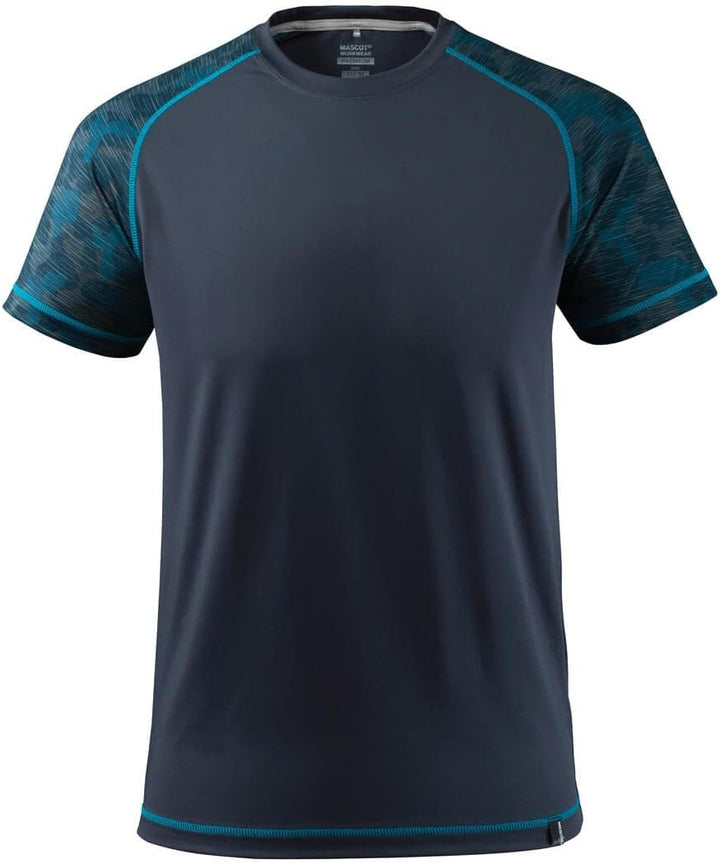 Mascot 17482-944-010-M T-Shirt "Slim", schwarz/blau, M M-5XL, M-5XL