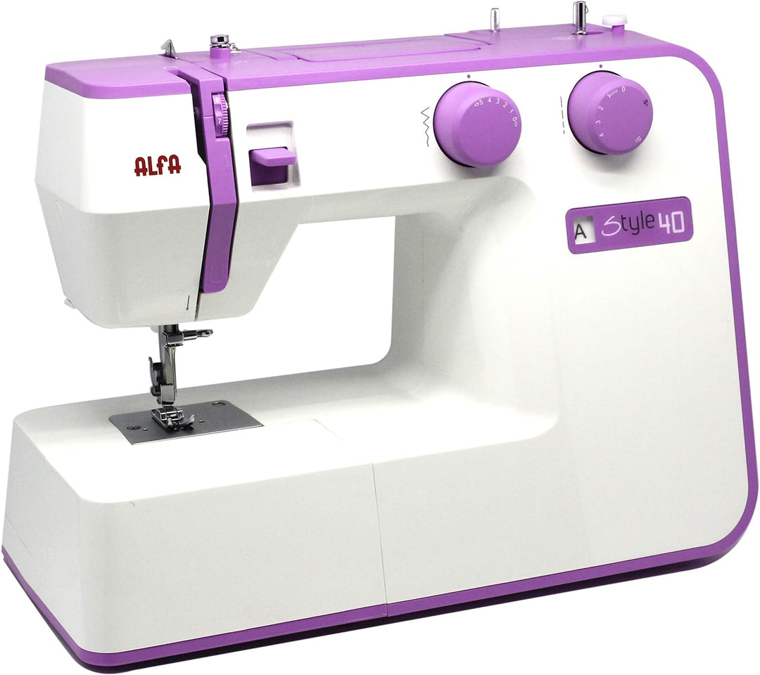 Maquina Coser Alfa Style40 Lila