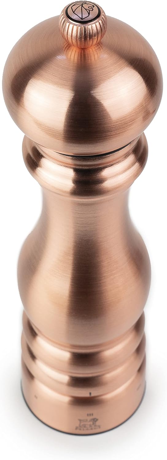 PEUGEOT - Pfeffermühle Paris Chef u‘Select 22 cm + Pfeffer - Aus Edelstahl - 6 voreingestellte Mahlg