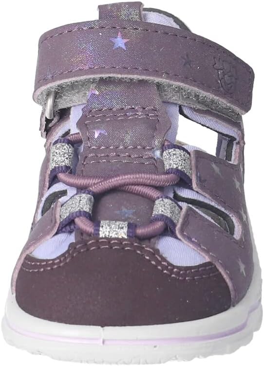 RICOSTA Mädchen und Jungen Sandalen GERY, Kinder Lauflernschuhe, Weite: Mittel, waschbar 22 EU Viole