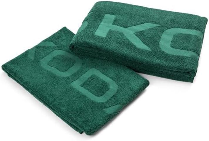 Skoda 6U0084500549 Badetuch Handtuch Strandtuch Baumwolle, Emerald-grün