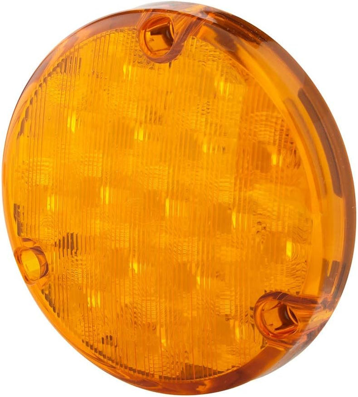 HELLA - Blinkleuchte - LED - Anbau/geschraubt - Lichtscheibenfarbe: gelb - Kabel: 200mm - Stecker: o
