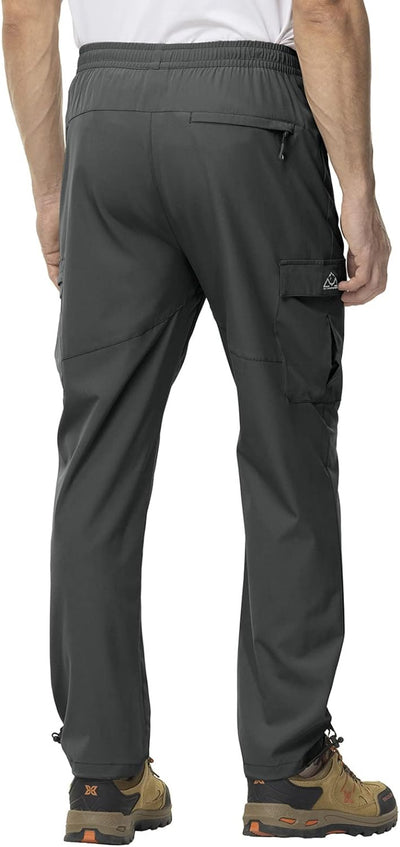 donhobo Herren Wanderhose Outdoorhose Leichte Schnell Trocknende Atmungsaktiv Sommer Campinghose Tre