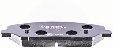 HELLA PAGID 8DB 355 012-371 Bremsbelagsatz - T1602 - Dicke/Stärke: 17.6mm - Bremssystem: Mando - mit