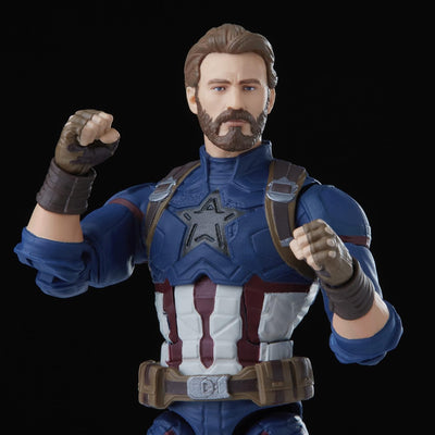 Hasbro Marvel Legends Series 15 cm grosse Captain America Action-Figur, Charakter aus der Infinity S