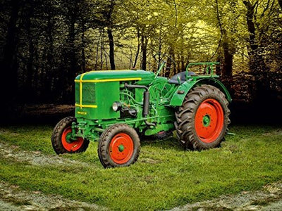 CALVENDO Puzzle Oldtimer Traktor Deutz 1000 Teile Lege-Grösse 64 x 48 cm Foto-Puzzle Bild von Peter