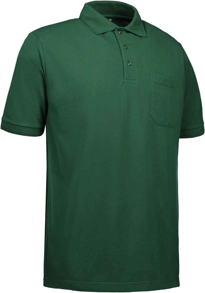 Pionier 41073-XS Poloshirt "320 Pro Wear" mit Tasche Grösse in Flaschengrün, XS