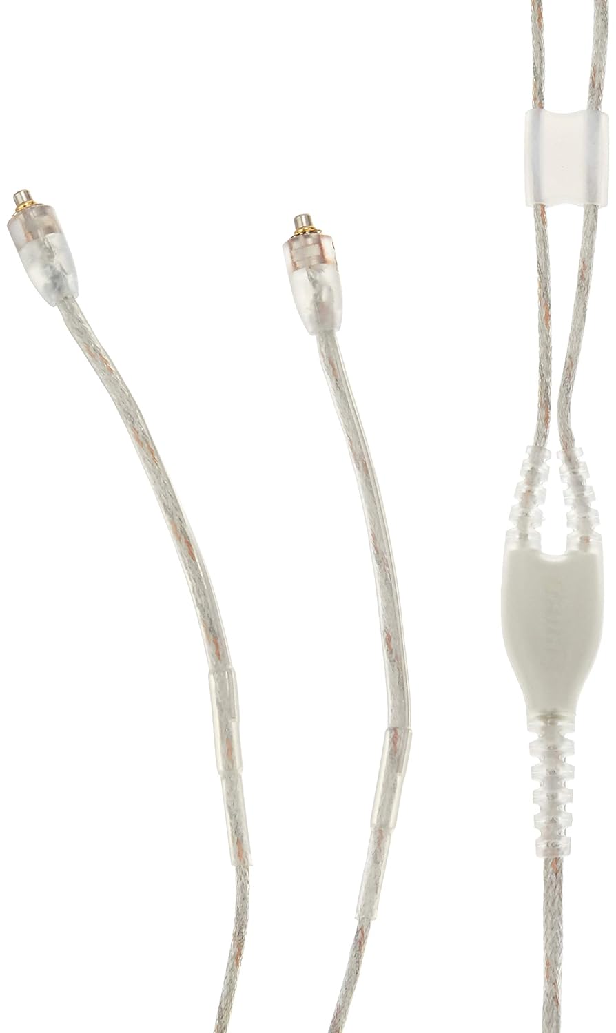 Shure EAC64CLS Ersatzkabel für SE Ohrhörer, 162 cm, Transparent transparent One Size Silberne MMCX-S