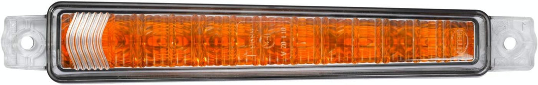 HELLA - Blinkleuchte - LED - 24V - Anbau/geschraubt - Lichtscheibenfarbe: glasklar - Kabel: 400mm -