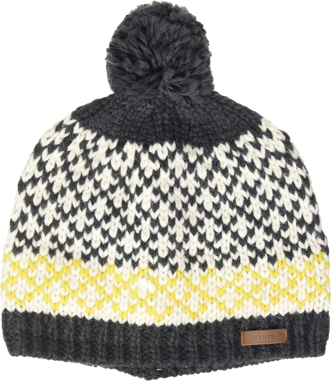 Barts Herren Dyri Beanie Baskenmütze, Grau (Charcoal 0021), One Size (Herstellergrösse: Uni)