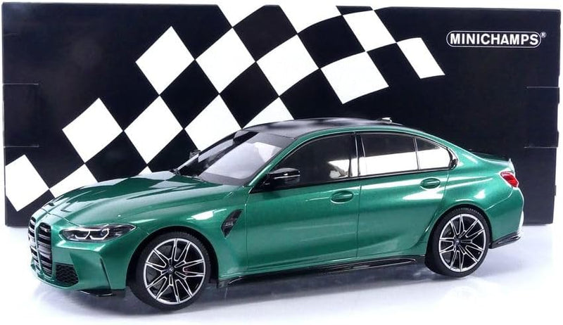 Minichamps 155020200 - 1:18 BMW M3-2020 - Green Collectible Miniaturauto grün