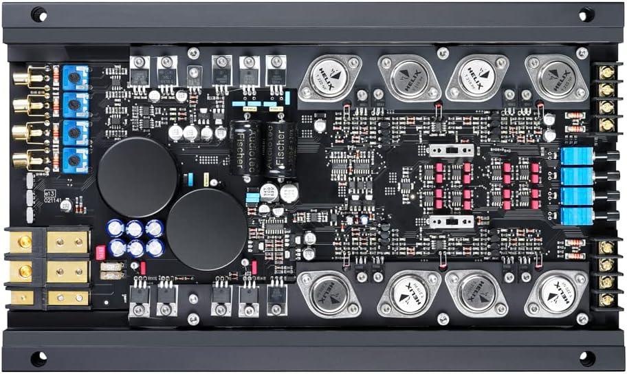 HELIX precision 4-Kanal-Endstufe 4x70/140 Watt H-400X