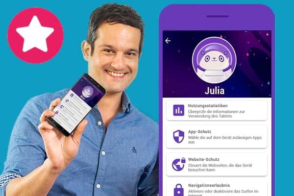 SoyMomo Tablet Lite 2.0 - Tablet für Kinder mit Kindersicherung, Erkennung von unangemessenen Inhalt