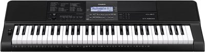 Casio CT-X800 Keyboard mit 61 anschlagdynamischen Standardtasten und Begleitautomatik Single, Single